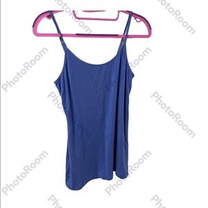 Lady Hathaway Loungewear blue tank top size medium